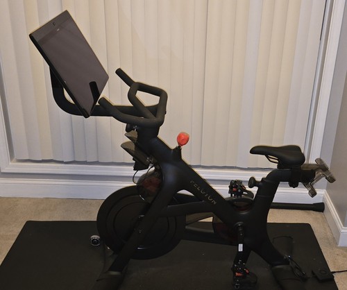 Gently used peloton bike - used, with