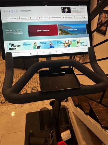 Gently used peloton - gently, bike+