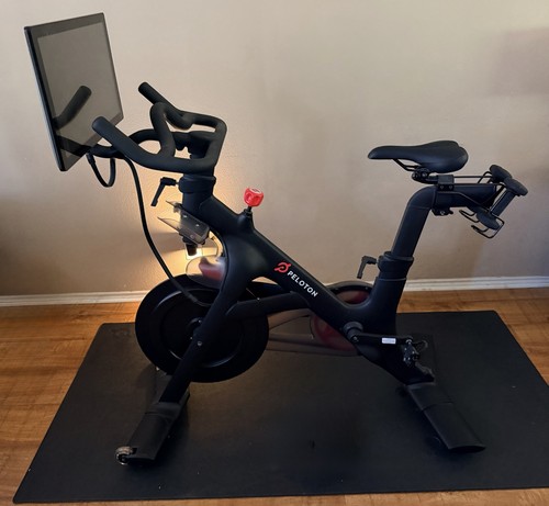 Peloton touchscreen bike - peloton,